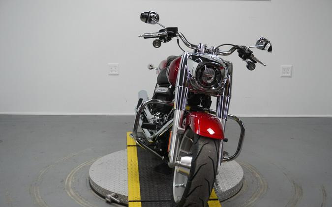 2026 Harley-Davidson® Fat Boy® Brilliant Red Chrome Trim