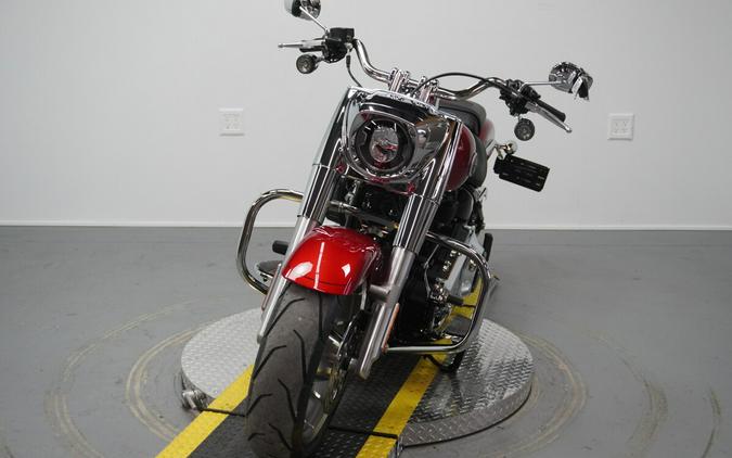 2026 Harley-Davidson® Fat Boy® Brilliant Red Chrome Trim