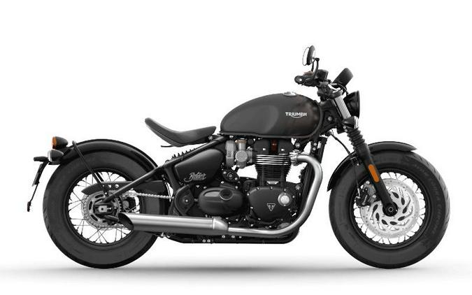 2023 Triumph Bonneville Bobber Matte Storm Grey/Matte Ironstone