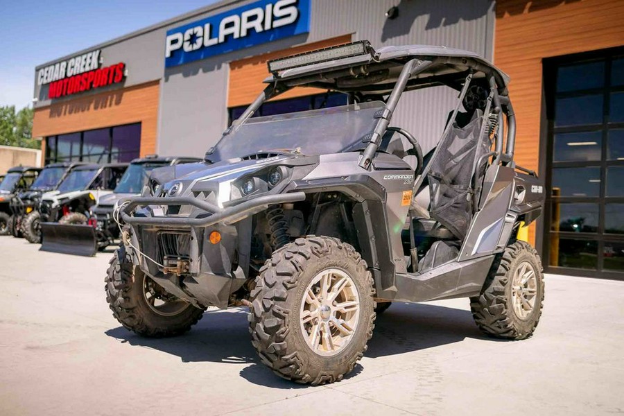 2014 Can-Am® Commander™ XT™ 800 Pure Magnesium Metallic