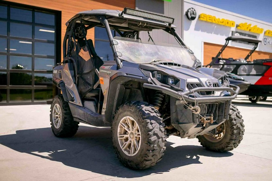 2014 Can-Am® Commander™ XT™ 800 Pure Magnesium Metallic