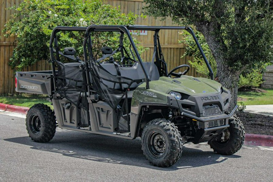 New 2024 POLARIS RANGER CREW 570 FULLSIZE SAGE GREEN