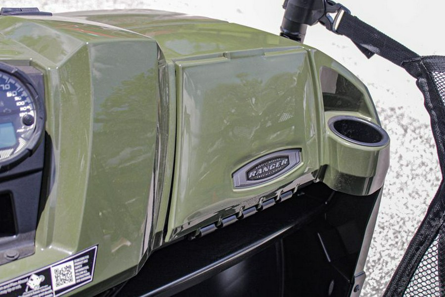 New 2024 POLARIS RANGER CREW 570 FULLSIZE SAGE GREEN