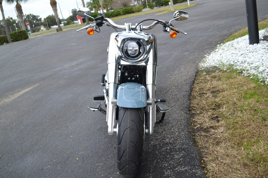 2024 Harley-Davidson Fat Boy 114 Sharkskin Blue - FLFBS