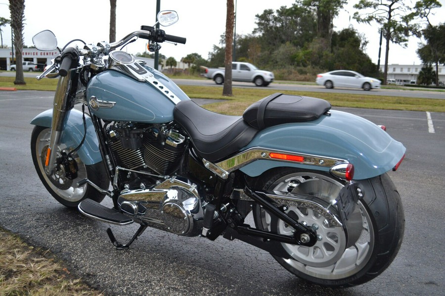 2024 Harley-Davidson Fat Boy 114 Sharkskin Blue - FLFBS