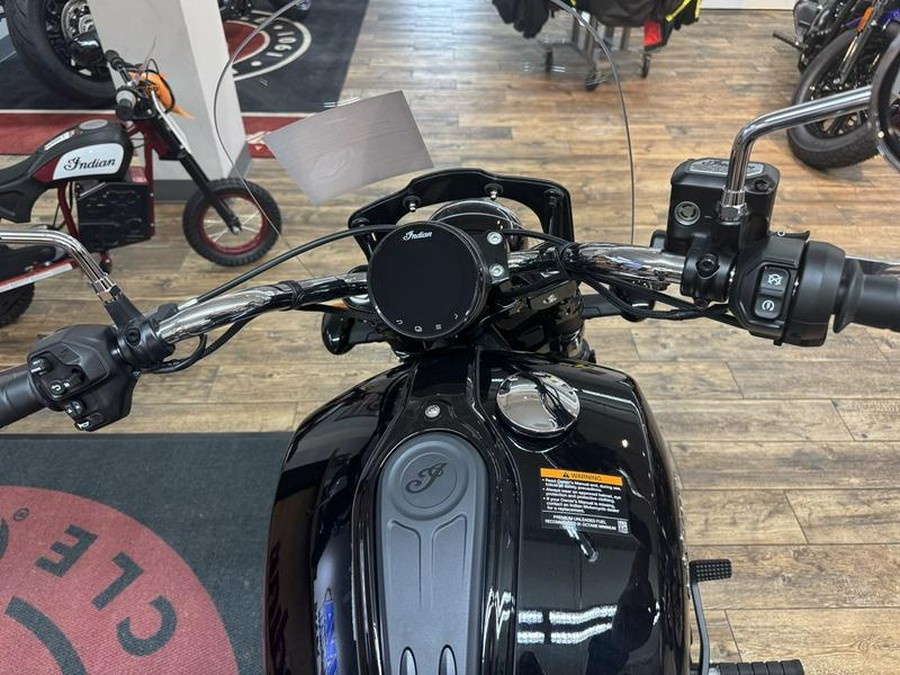 2025 Indian Motorcycle® Super Scout® Black Metallic