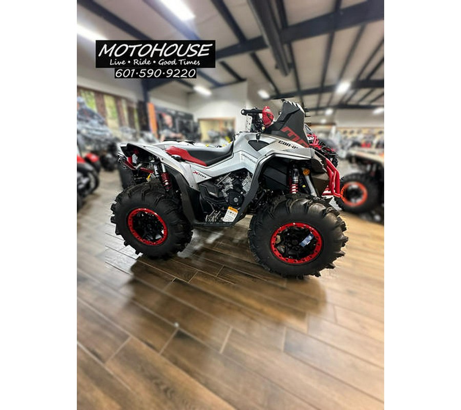 2024 Can-Am® Renegade X mr 1000 R Hyper Silver & Legion Red