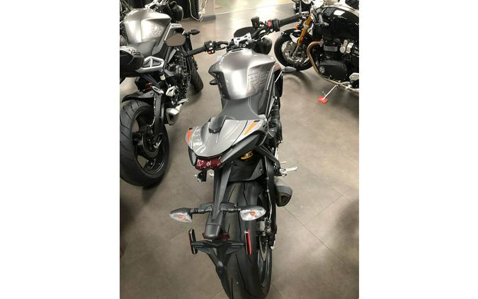 2024 Triumph Street Triple 765 RS Silver Ice