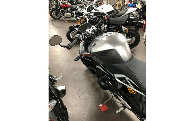 2024 Triumph Street Triple 765 RS Silver Ice