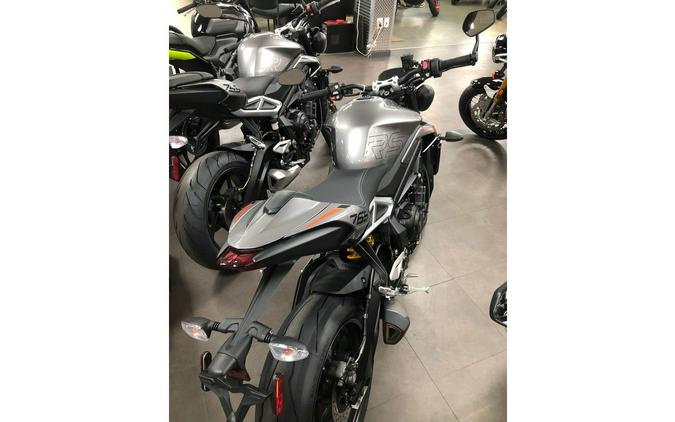 2024 Triumph Street Triple 765 RS Silver Ice