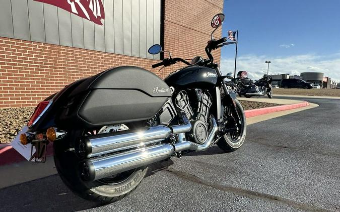 2023 Indian Motorcycle® Scout® Sixty Black Metallic