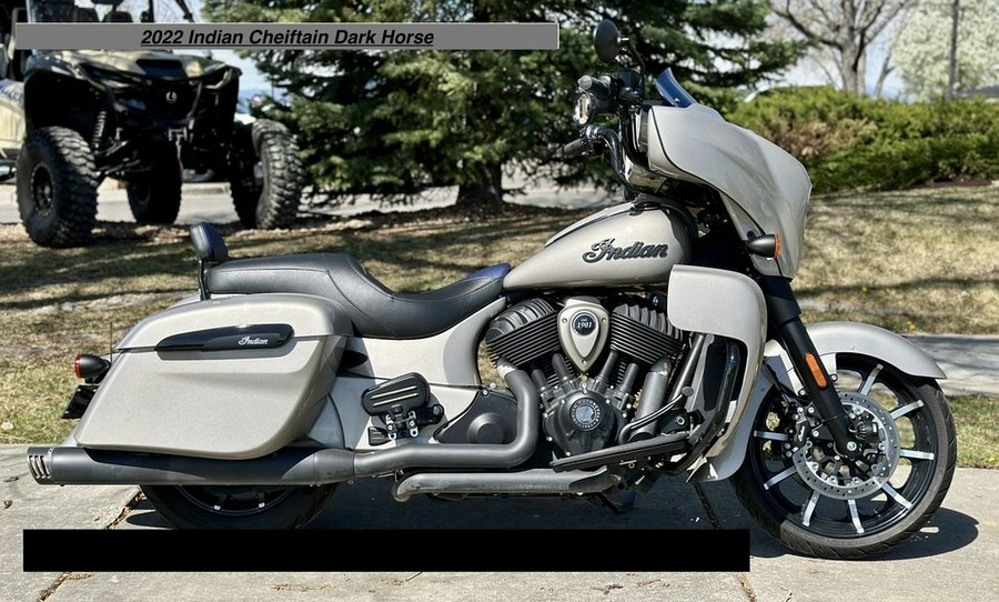 2022 Indian Motorcycle® Chieftain® Dark Horse® Quartz Gray