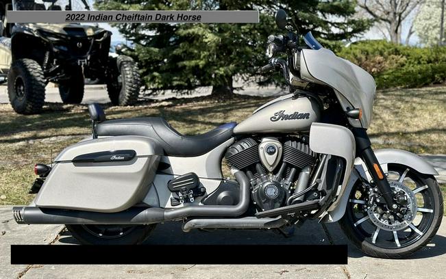 2022 Indian Motorcycle® Chieftain® Dark Horse® Quartz Gray