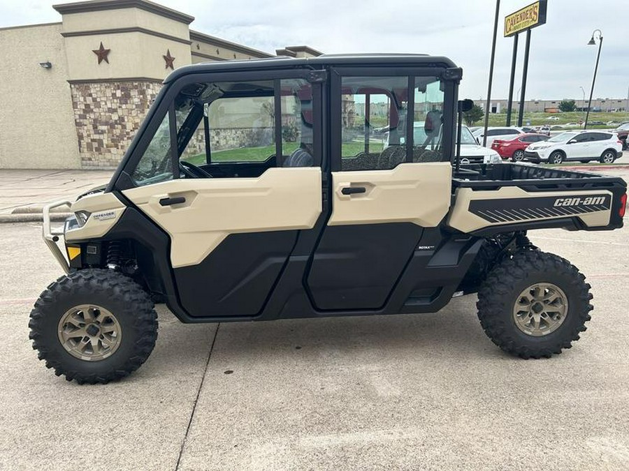 2024 Can-Am® Defender MAX Limited HD10 Desert Tan & Timeless Black