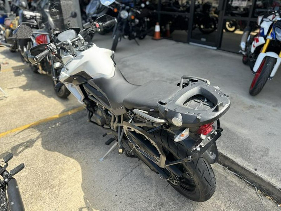 2018 Triumph Tiger 800 XRT Crystal White