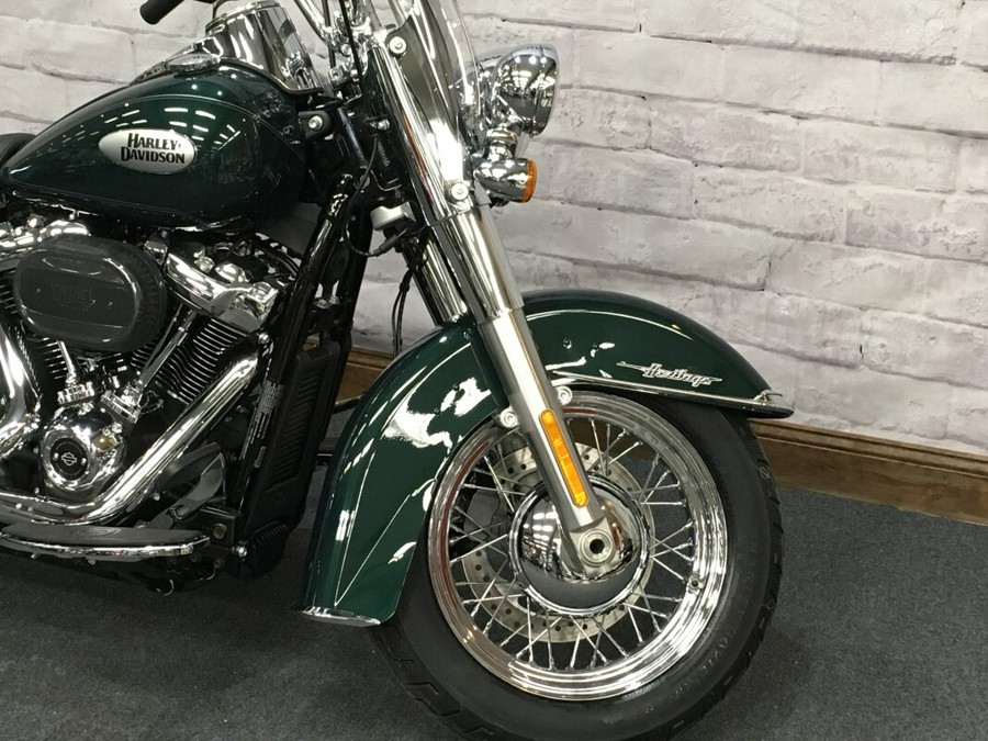 2024 Harley-Davidson Heritage Classic Alpine Green FLHCS