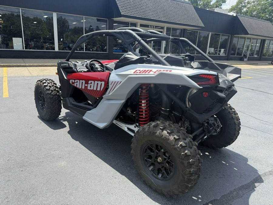 2025 Can-Am® Maverick X3 DS Turbo RR Fiery Red & Hyper Silver
