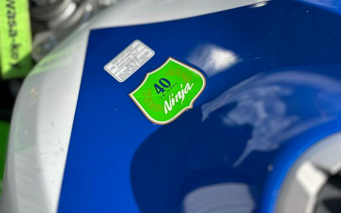 2024 Kawasaki Ninja ZX-6R 40th Anniversary Edition ABS