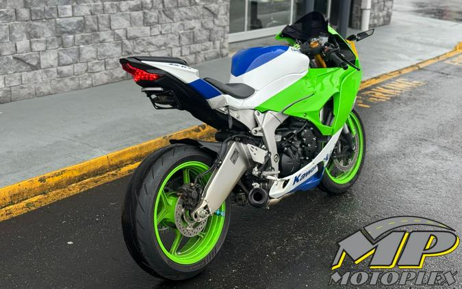 2024 Kawasaki Ninja ZX-6R 40th Anniversary Edition ABS