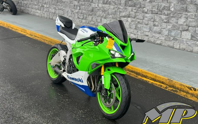 2024 Kawasaki Ninja ZX-6R 40th Anniversary Edition ABS