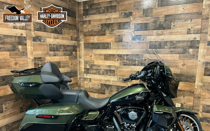 2026 Harley-Davidson® Road Glide Limited Olive Steel Metallic / Vivid Black Black Trim FLHTK