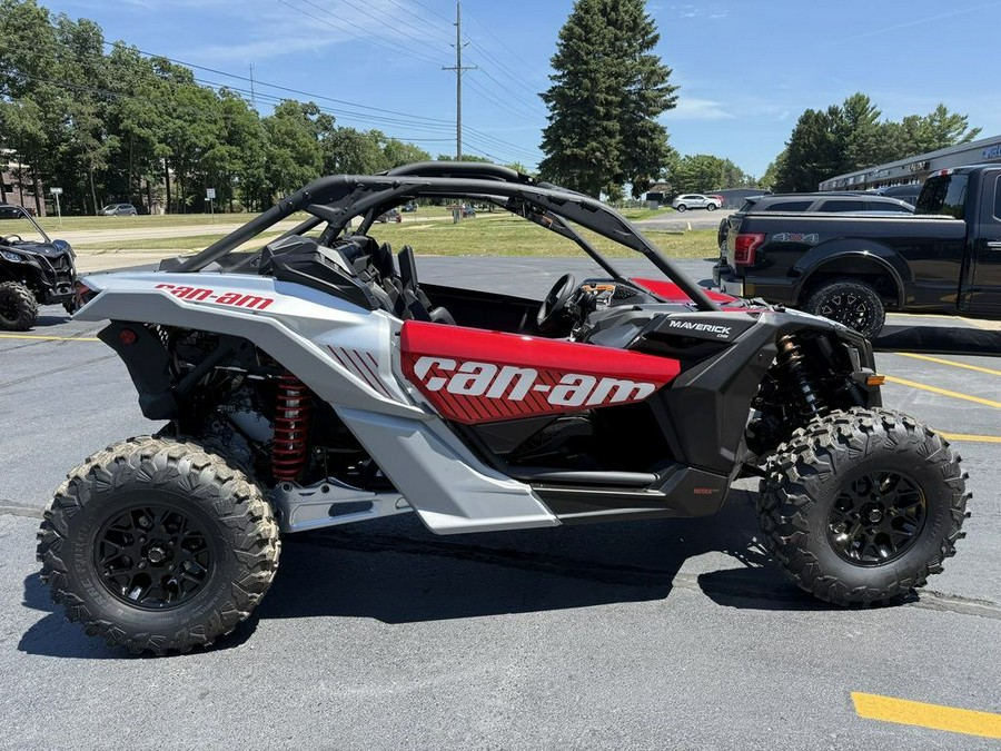 2025 Can-Am® Maverick X3 DS Turbo Fiery Red & Hyper Silver
