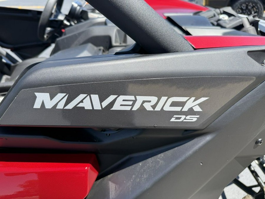 2025 Can-Am® Maverick X3 DS Turbo Fiery Red & Hyper Silver