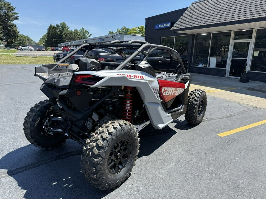 2025 Can-Am® Maverick X3 DS Turbo Fiery Red & Hyper Silver