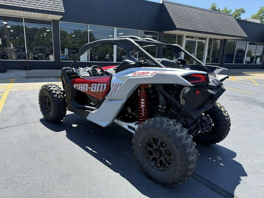 2025 Can-Am® Maverick X3 DS Turbo Fiery Red & Hyper Silver