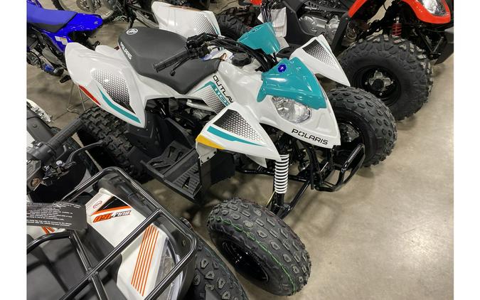 2024 Polaris Industries OUTLAW 110 WHT/RAD GRN