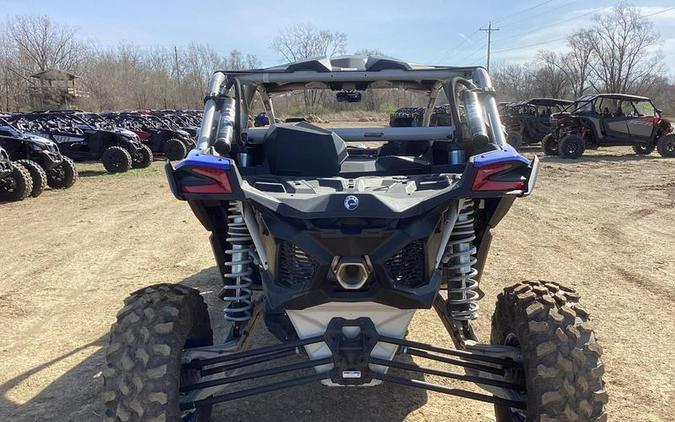 2023 Can-Am® Maverick X3 MAX X rs Turbo RR Intense Blue / Carbon Black / Chalk Grey