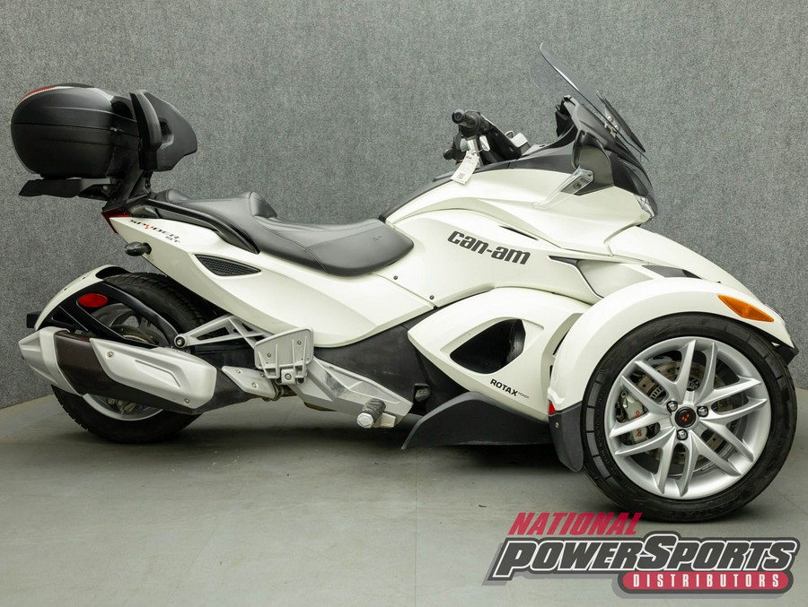 2014 CAN-AM SPYDER ST LIMITED TRIKE W/ABS