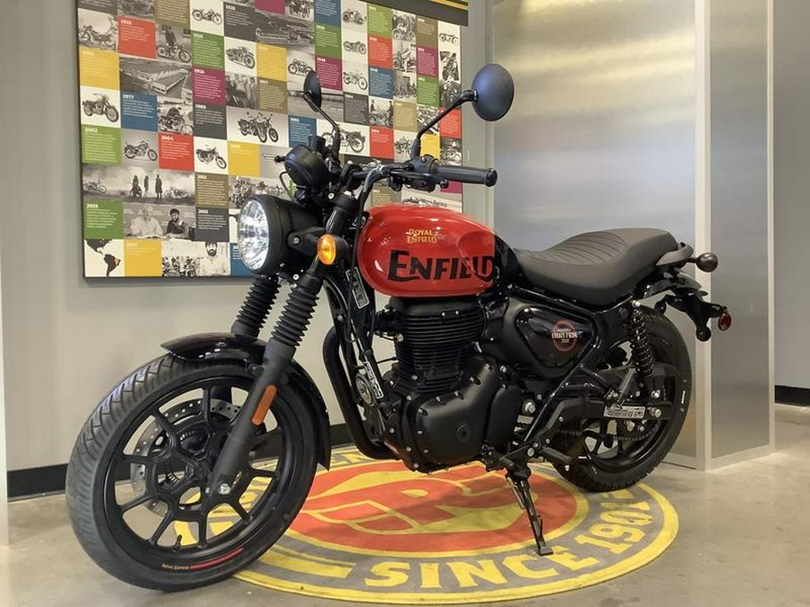 2023 Royal Enfield Hunter 350 Rebel Red