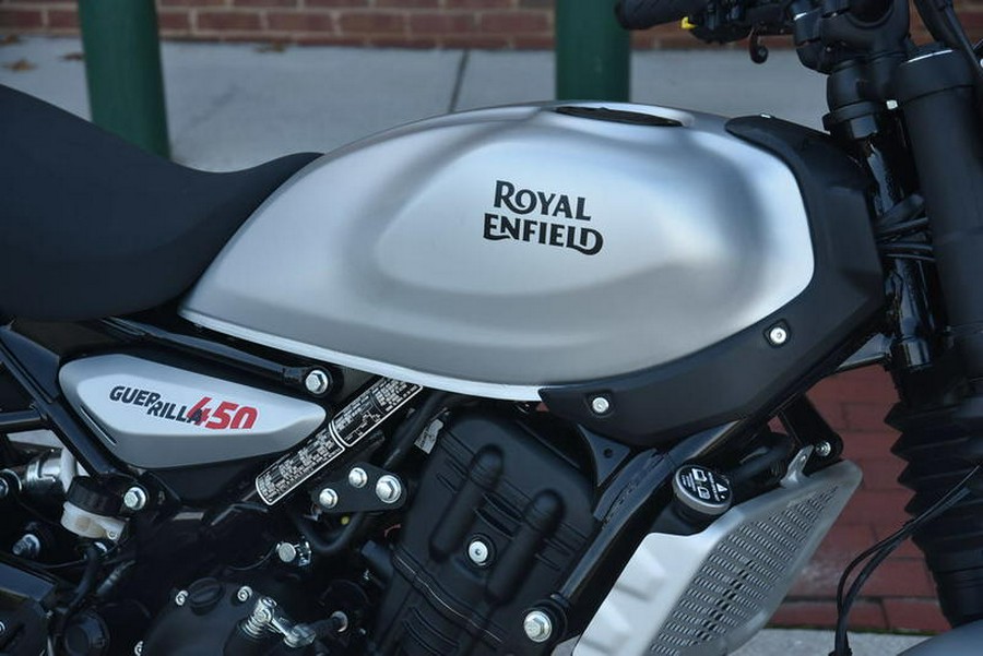 2026 Royal Enfield Guerrilla 450 Smoke Silver