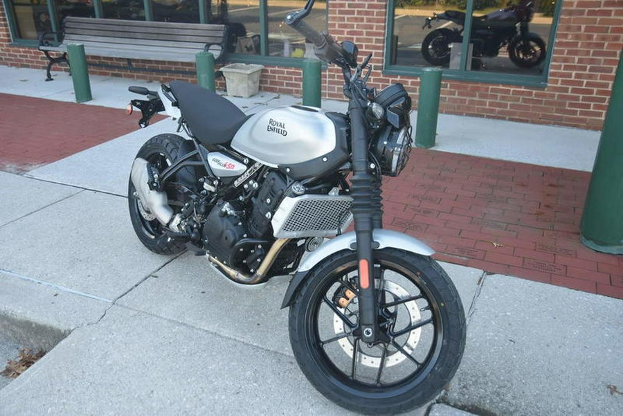 2026 Royal Enfield Guerrilla 450 Smoke Silver