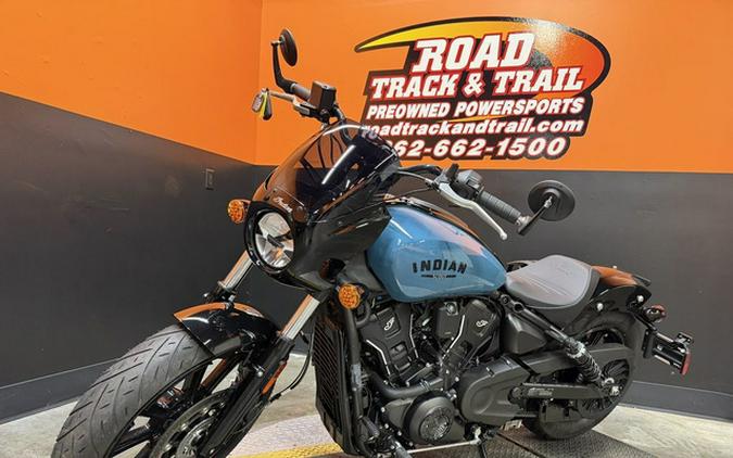 2025 Indian Sport Scout Limited +Tech Storm Blue