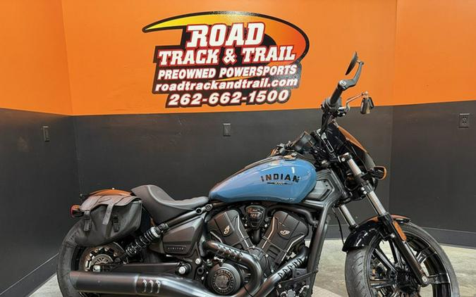 2025 Indian Sport Scout Limited +Tech Storm Blue