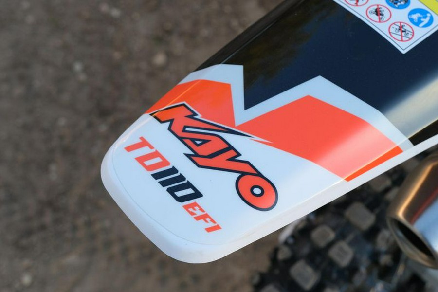 New 2025 KAYO TD 110 EFI
