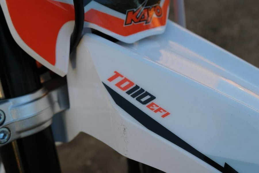 New 2025 KAYO TD 110 EFI