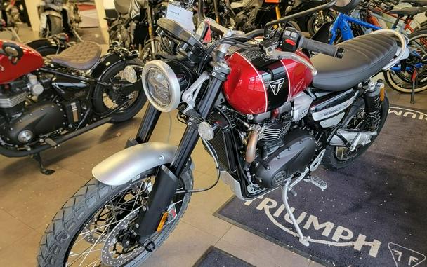 2023 Triumph Scrambler 1200 XC Carnival Red / Jet Black