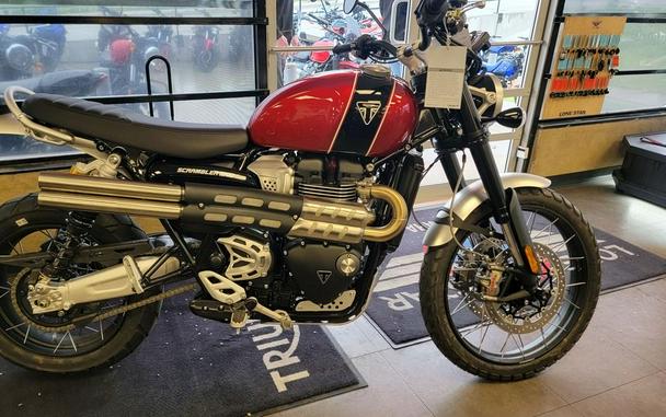 2023 Triumph Scrambler 1200 XC Carnival Red / Jet Black