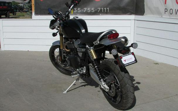 2024 Triumph Scrambler 1200 XE Sapphire Black XE Phantom Black Storm Grey