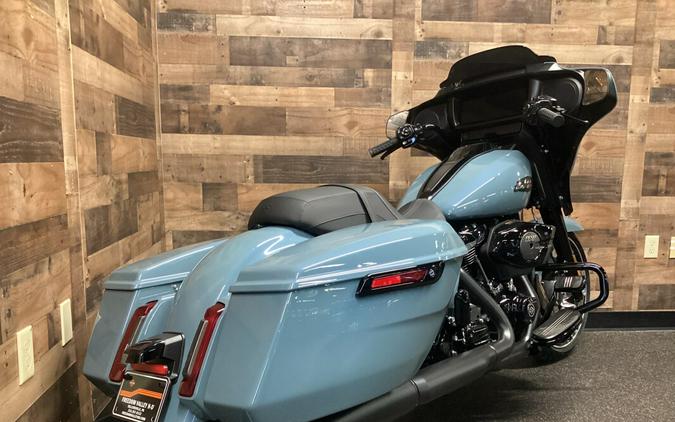 2024 Harley-Davidson Street Glide® Sharkskin Blue - Black Finish FLHX