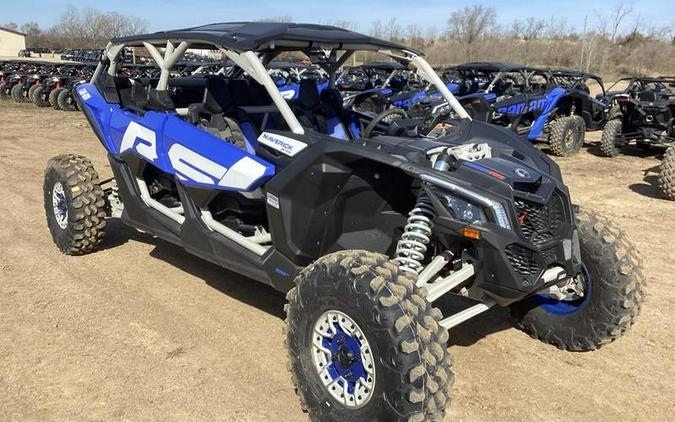 2023 Can-Am® Maverick X3 MAX X rs Turbo RR Intense Blue / Carbon Black / Chalk Grey