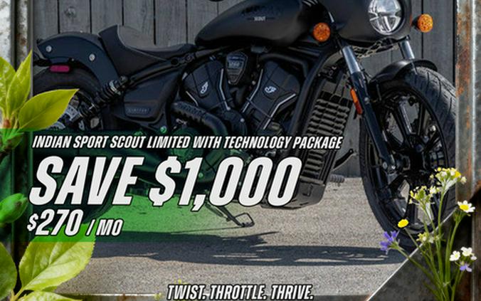 2025 Indian Sport Scout Limited +Tech
