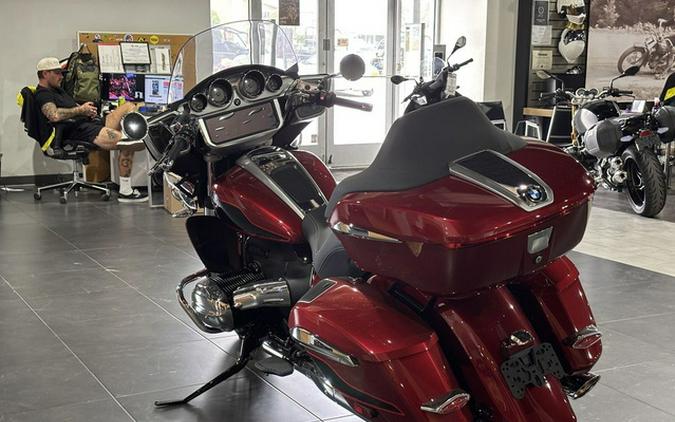 2025 BMW R 18 Transcontinental Dragonfire Red Metallic Matte