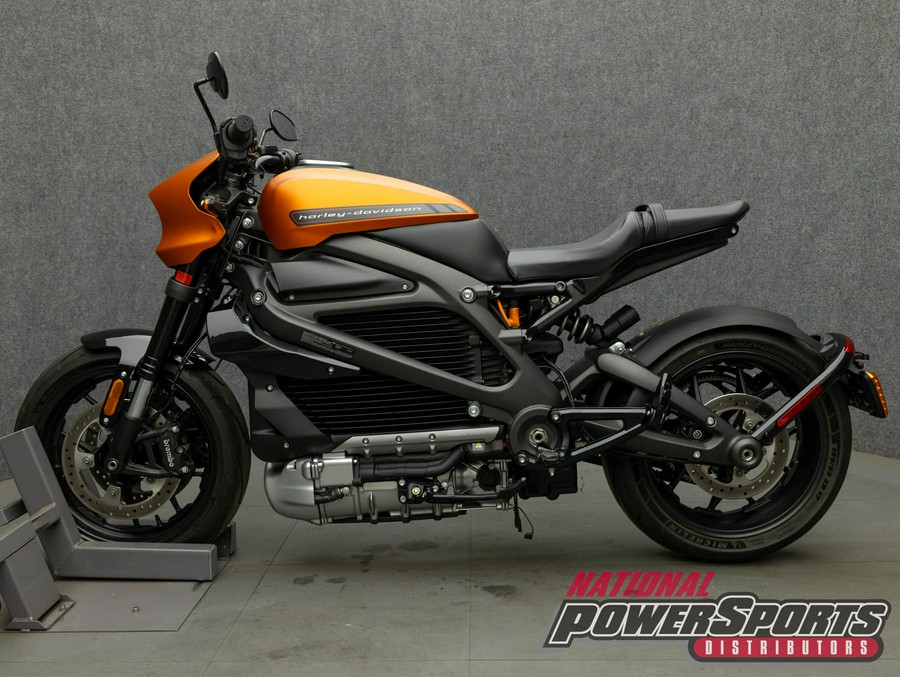 2020 HARLEY DAVIDSON ELW LIVEWIRE W/ABS