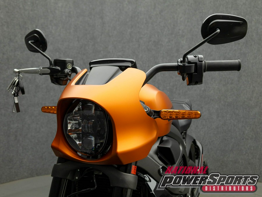 2020 HARLEY DAVIDSON ELW LIVEWIRE W/ABS