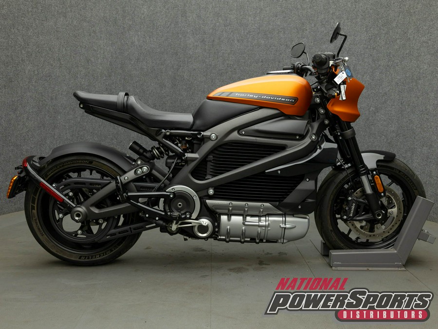 2020 HARLEY DAVIDSON ELW LIVEWIRE W/ABS