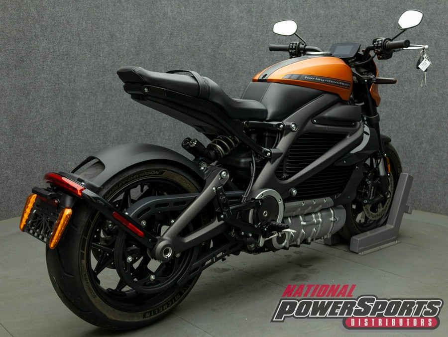 2020 HARLEY DAVIDSON ELW LIVEWIRE W/ABS